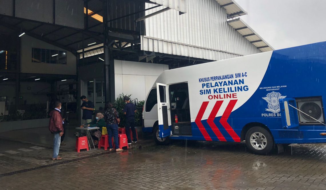 Lokasi Layanan Sim Keliling Kabupaten Bogor Kamis Februari