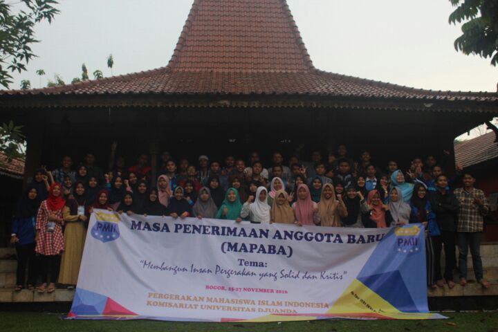PMII Universitas Djuanda Bogor bentuk mahasiswa yang solid