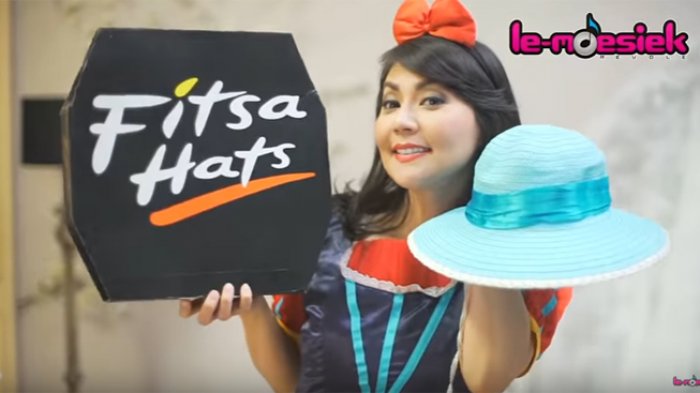 Kocak!! Lagu ‘Fitsa Hats’ Muncul di Youtube. Dinyanyikan Artis Tessa Kaunang