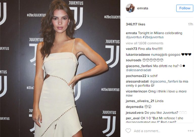Model Seksi Ini Bikin Panas Peluncuran Logo Baru Juventus