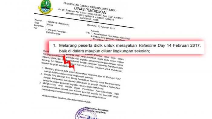 Siswa di Bogor Dilarang Rayakan Valentine, Kecuali Kasih Cokelat, Itu Boleh…