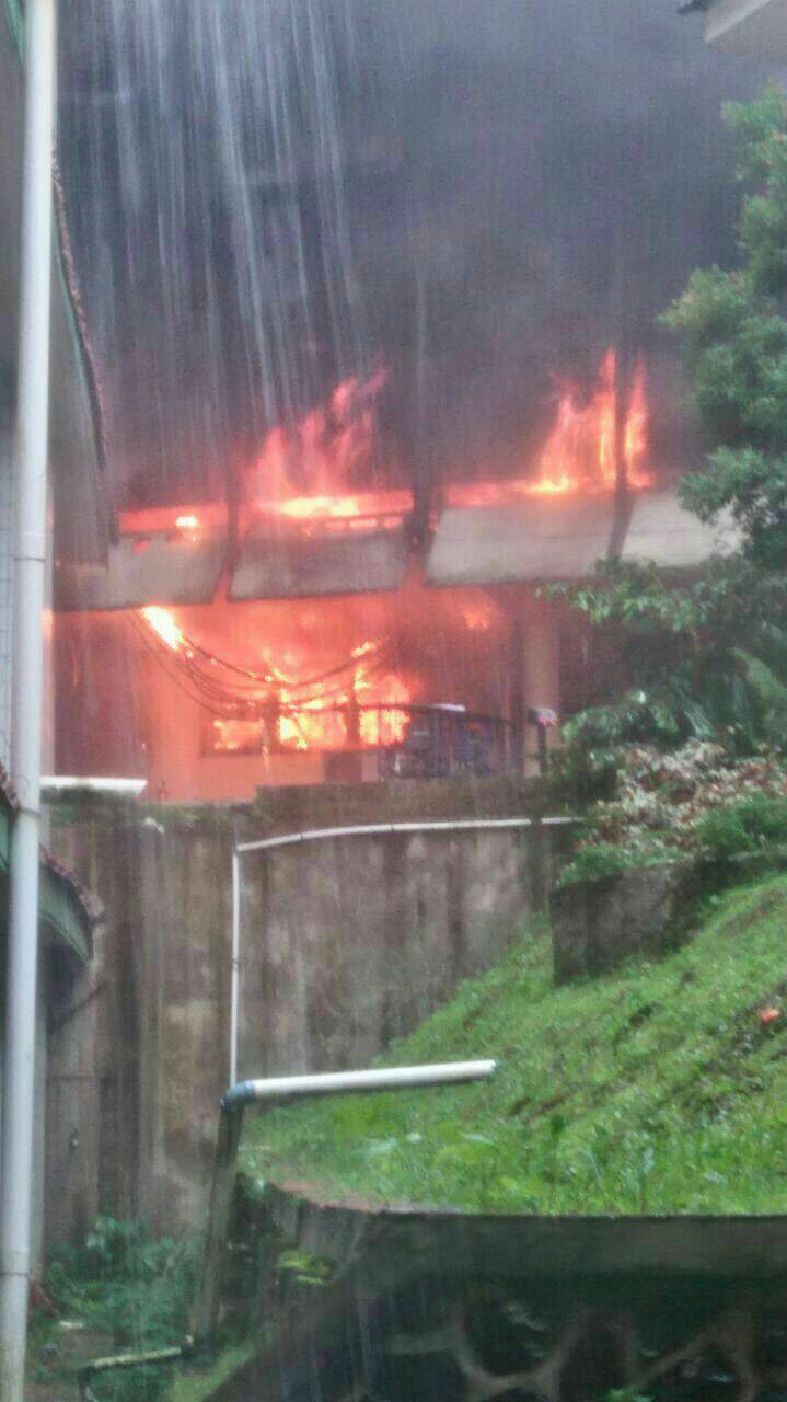 VIDEO: Gedung Fateta IPB Bogor Kebakaran, Ini Penampakannya…