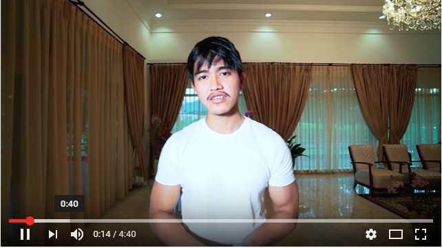 Lihat Nih, Video Kaesang Pamer Minyak Rambut dari Bogor