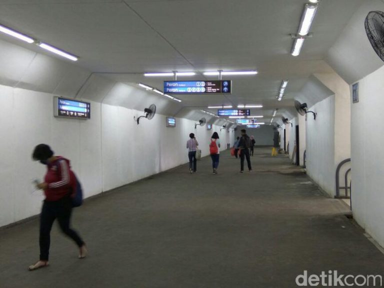 Ini Lho Wajah Baru Underpass Stasiun Manggarai