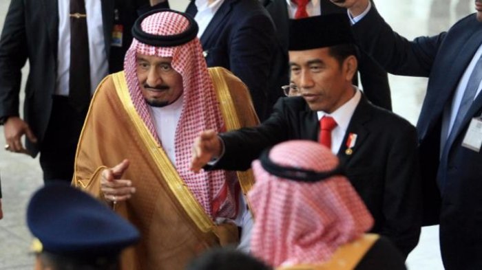Hujan Deras Disertai Petir Iringi Kedatangan Raja Salman di Istana Bogor