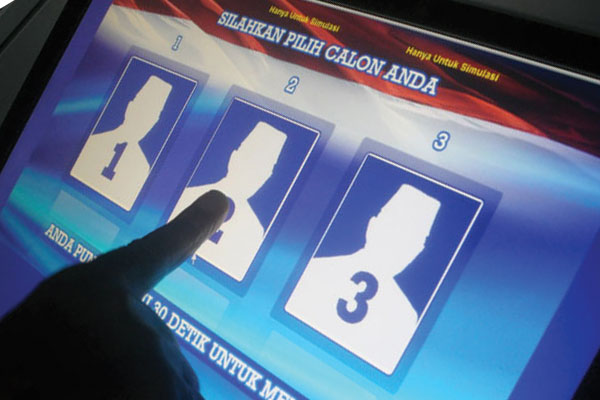 Sukses, E-Voting Pilkades di Ciseeng Jadi Percontohan Nasional