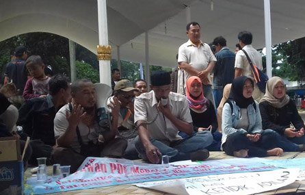 Tagih Gaji, Karyawan PDJT Gelar Aksi Jilid II di Balaikota