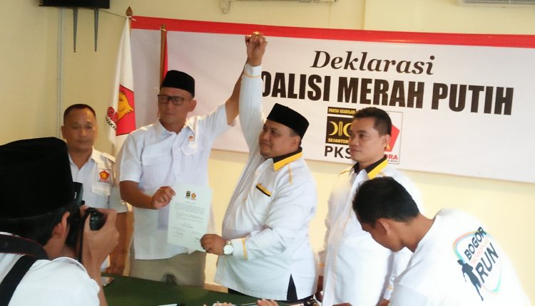 PKS-Gerindra Kota Bogor Langsung Deklarasi Koalisi