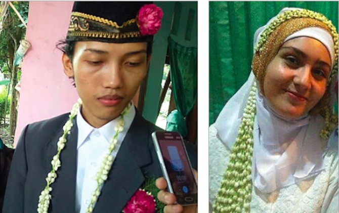Bule Cantik Jadi Mualaf Demi Menikah dengan Pemuda Desa Ini