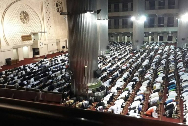 Usai Sesaki Masjid Istiqlal, Massa Aksi 55 Siap-siap Long March