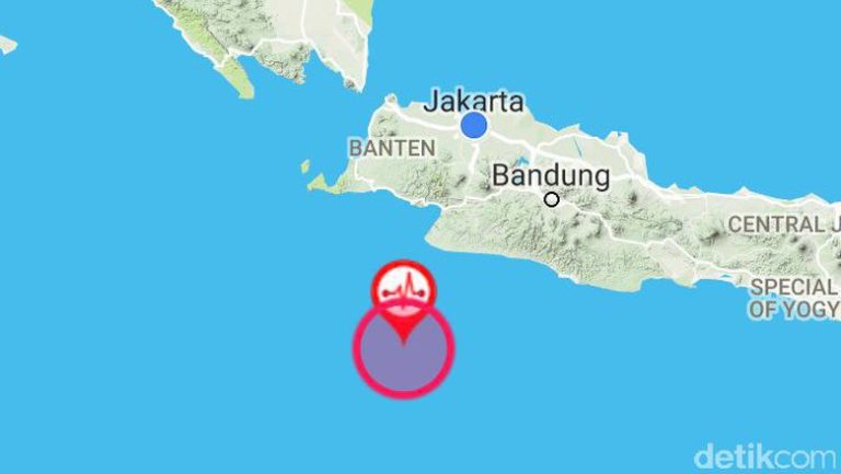 Gempa Sukabumi 6.3 SR Terasa Sampai di Bogor