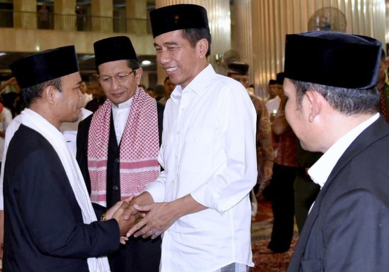 Jokowi Solat Id Bareng 3 Ribu Tamu Undangan di Istiqlal