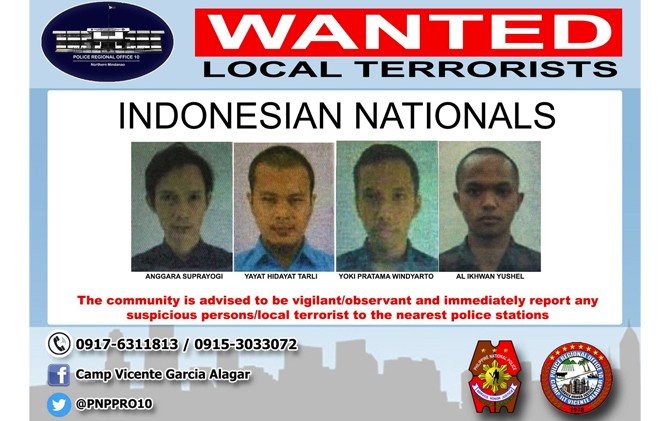 4 WNI Masuk DPO Teroris Polisi Filipina