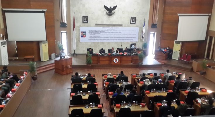 Sidang Paripurna di Kota Bogor Ditunda 30 Menit, Ini Alasannya