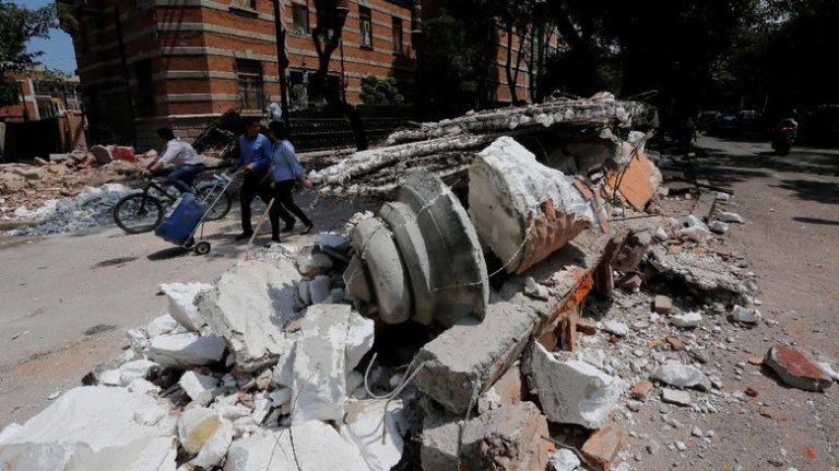 Gempa Meksiko Tewaskan 138 Orang