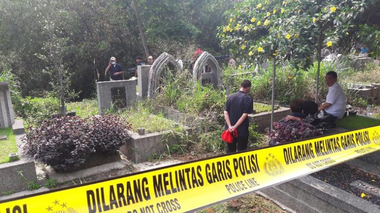Makam Siswa Korban Duel Maut Dibongkar Polresta Bogor Kota