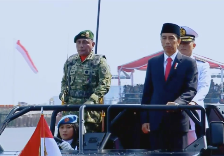 Ini Dia Pesan Jokowi di HUT TNI Ke-72