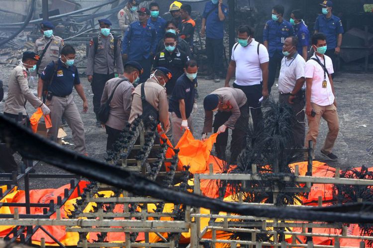Kebakaran Dahsyat di Gudang Mercon, 47 Tewas
