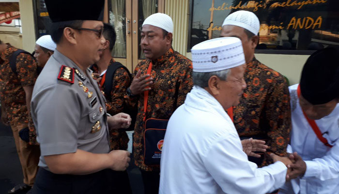 Alhamdulillah, Anggota Polresta Bogor Kota Diberangkatkan Umroh
