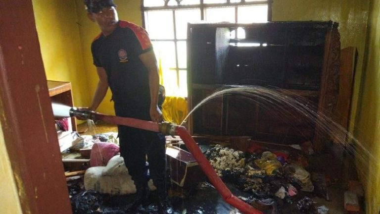 Gara-gara Sakau, Pecandu Narkoba Nekat Bakar Rumah