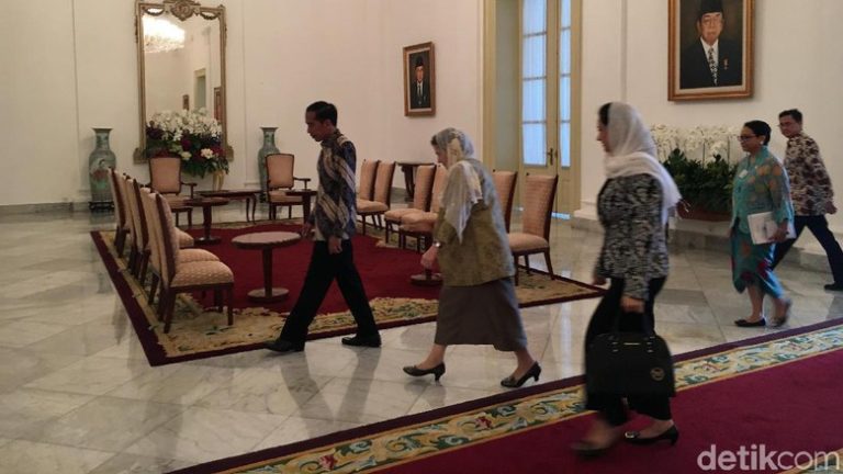 Jokowi Didatangi Ibu Negara Afghanistan