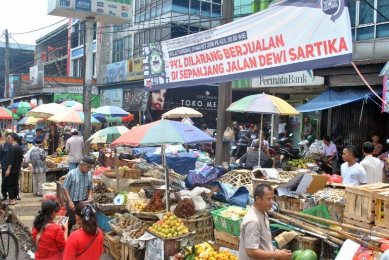 Lagi! PKL di Kota Bogor Diberangus Jelang Tahun Baru