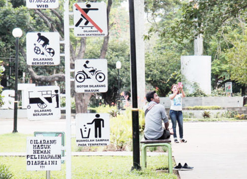 Larangan Rokok di Taman Bogor Bakal Diberlakukan