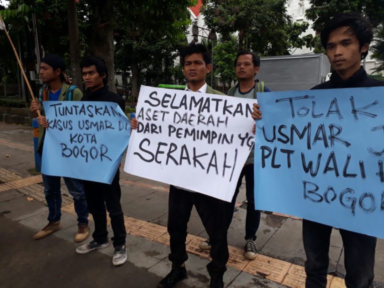 Mahasiswa Tolak Usmar Hariman jadi Plt Wali Kota Bogor