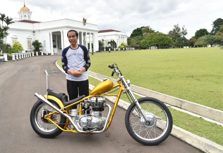 Ini Alasan Jokowi Beli Motor Chopper dari Bengkel di Lebakbulus