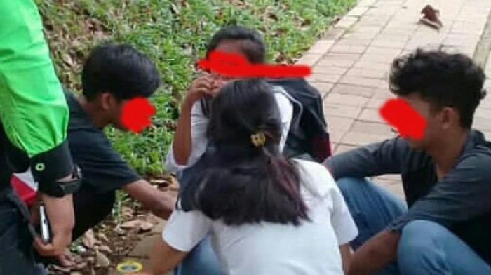 Belasan Pelajar di Bogor Pesta Mabok di Taman Heulang