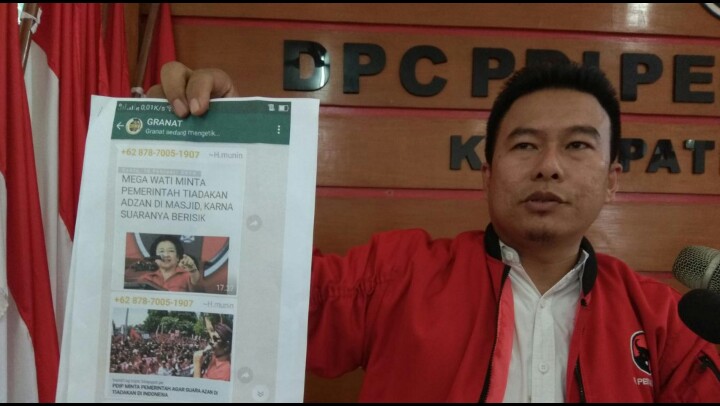 Sebar Isu Hoax Megawati, PDIP Polisikan Tokoh Bogor