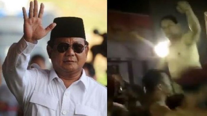 Heboh! Foto Prabowo Bertelanjang Dada