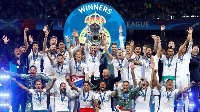 7 Rekor Madrid Usai Juarai Liga Champions