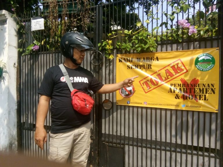 Warga Sempur Kecam Pembangunan Apartemen