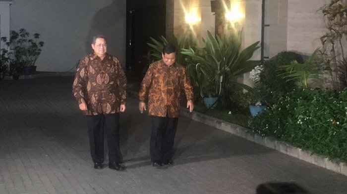 Hari ini SBY Bertemu Prabowo