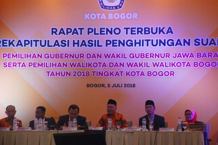 KPU Resmi Tetapkan Bima-Dedie Pemenang Pilwakot Bogor