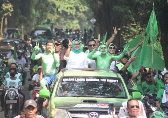 PPP Rayakan Kemenangan di Pilbup Bogor