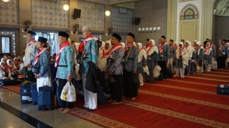 Kepala Kemenag Lepas 250 Calon Jamaah Haji Kota Bogor