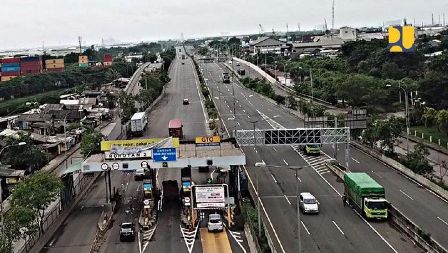361 Ribu Kendaraan Masuk Jakarta Via Tol