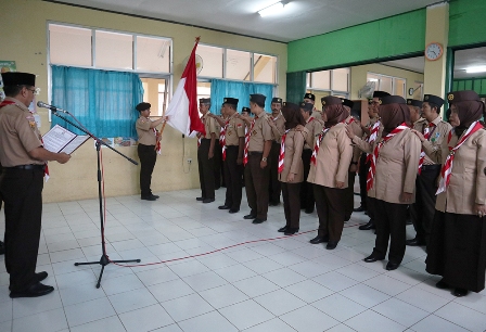 Pengurus Kwarcab dan Pusdiklatcab Pramuka Kota Bogor Disegarkan