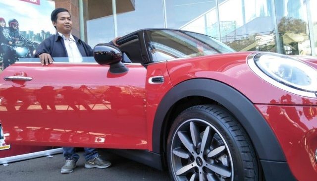 Ada Tawaran Rp 500 juta, Driver Ojol ini Tahan Tidak Lepas MINI Coopernya