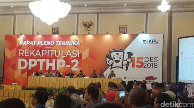 Sah…..! KPU Tetapkan DPT Pemilu 2019 Sebanyak 192 Juta