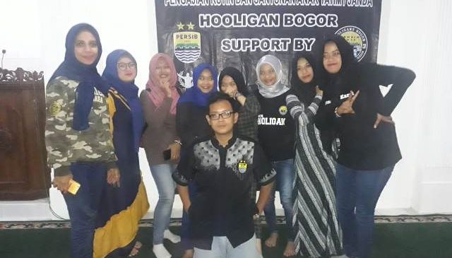 Warga Kampung Jerokuta Kaum Apresiasi Hooligans Bogor