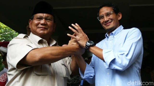 Prabowo-Sandi Daftarkan Gugatan ke MK Hari Ini