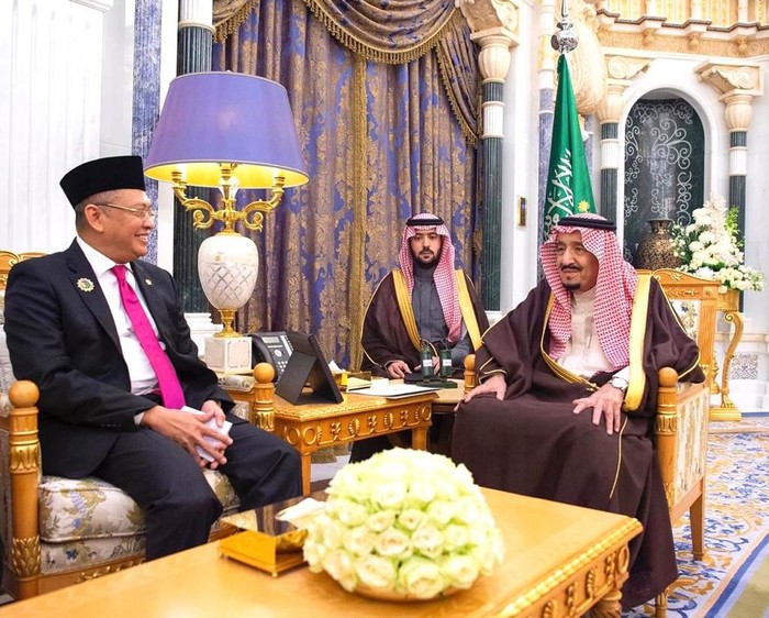 Ketua MPR Meminta Kepada Raja Salman Untuk Tambah Kuota Haji Indonesia