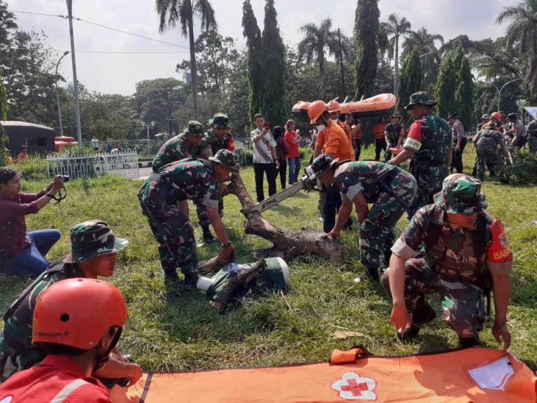 Kabupaten Bogor Rawan Bencana, Korem 061 SK Gelar Simulasi