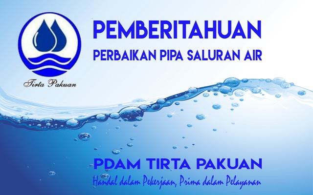 Pengumuman! Ini Jadwal Aliran Air PDAM Mati di Kota Bogor Selama Satu Minggu