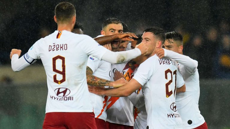 Serie A: AS Roma Berhasil Membekuk Tuan Rumah Hellas Verona 1-3