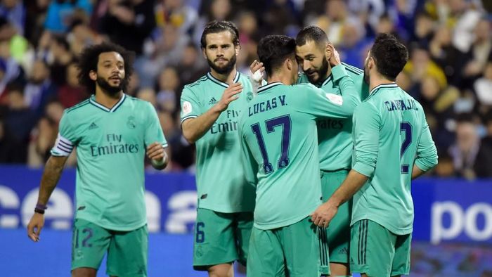 Real Madrid Melaju ke Perempatfinal Copa del Rey Setelah Berhasil Kalahkan Zaragoza