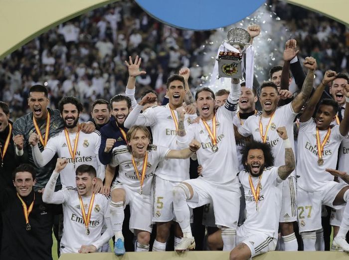 Real Madrid Menjadi Juara Piala Super Spanyol